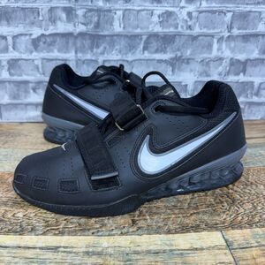 Nike Romaleos 2 Black Olympic Weightlifting Shoe 476927-010 Mens Size 8 Rare